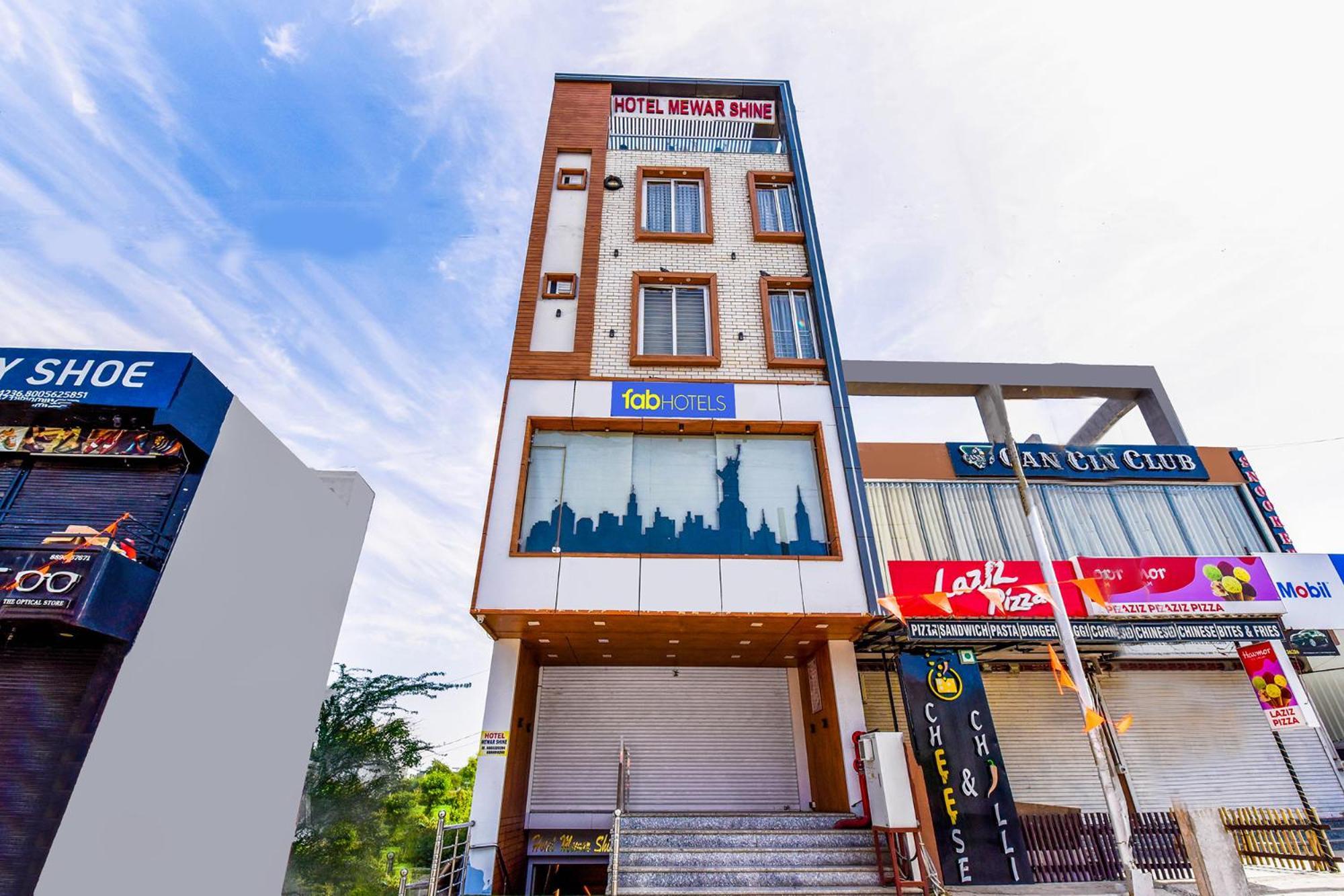 Hotel Fabexpress Mewar Shine Udaipur Exterior foto